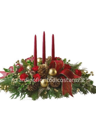 Composizione natalizia, prezzo a scelta